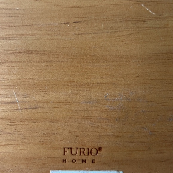 Set of 2 Wooden 13” Plates Furio Home - Picture 3 of 7